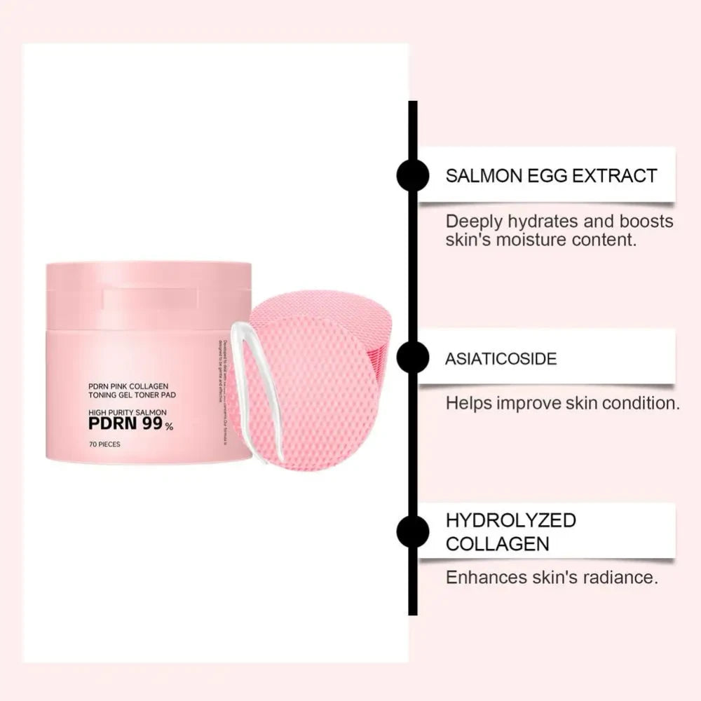 PDRN Collagen Toner Pads